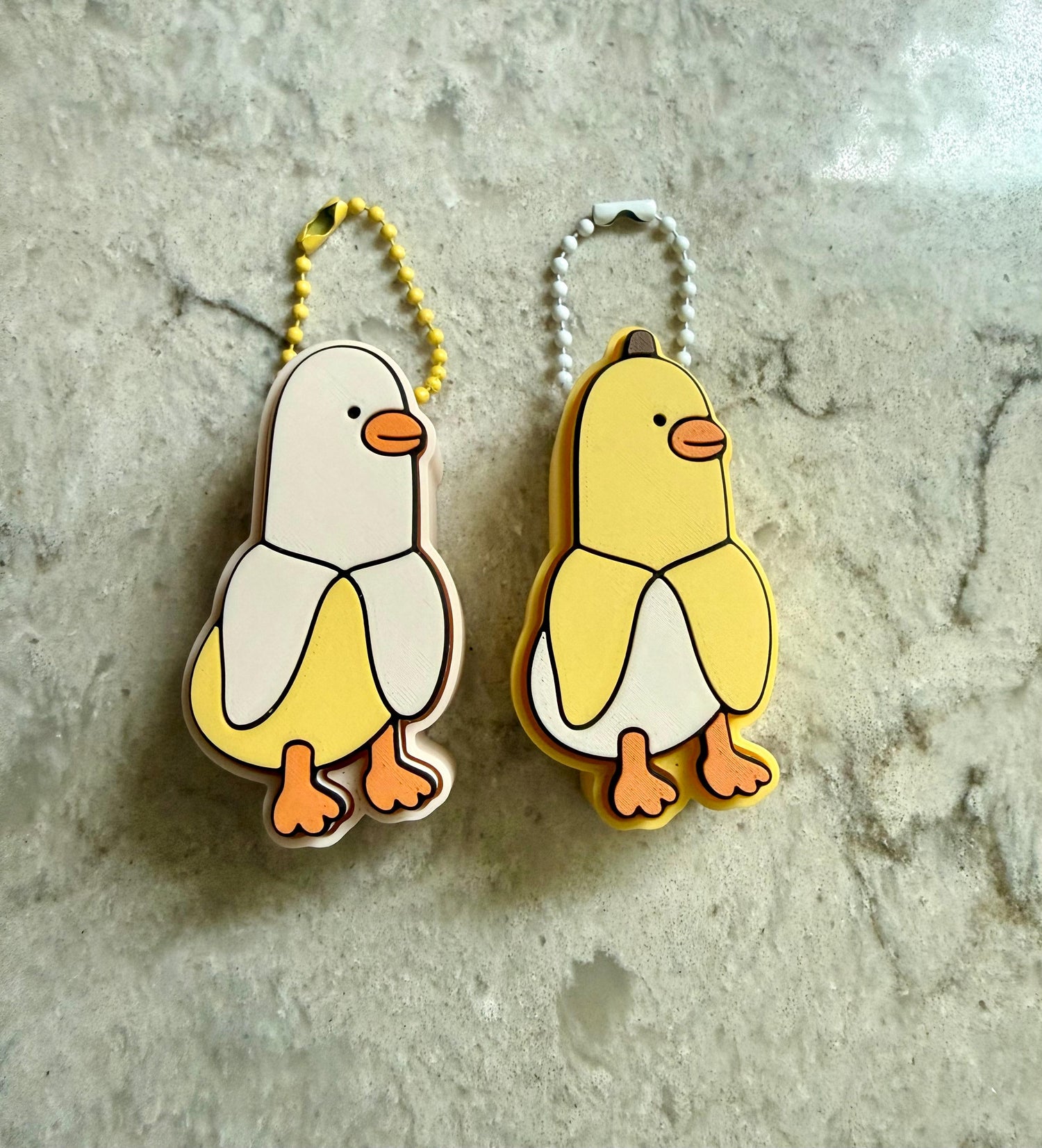 Fidget Clicker Keychain | Banana Chicken